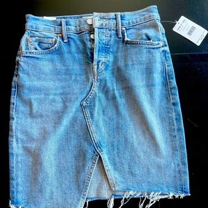 Mother denim skirt. New with tags size 24